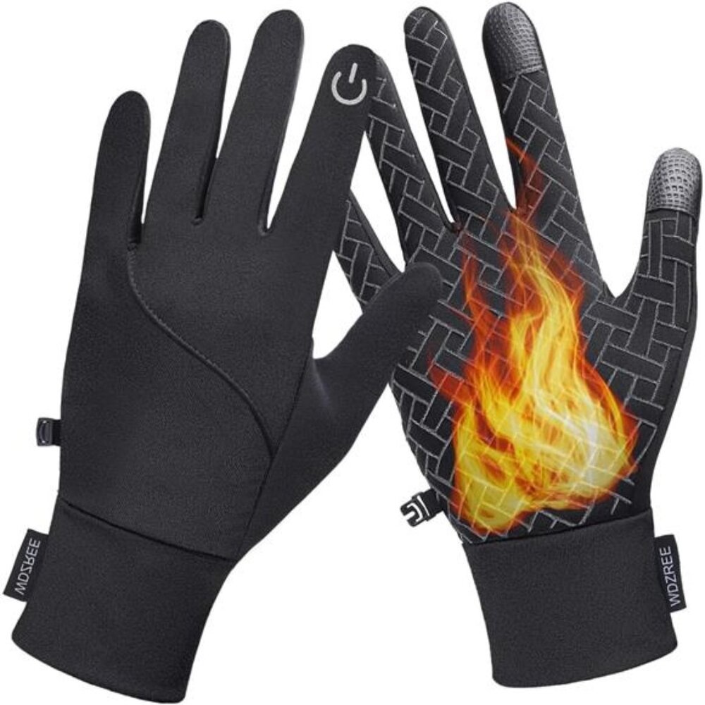 Winter Touch Screen Gloves Thermal Water Resistant Windproof Cycling Running